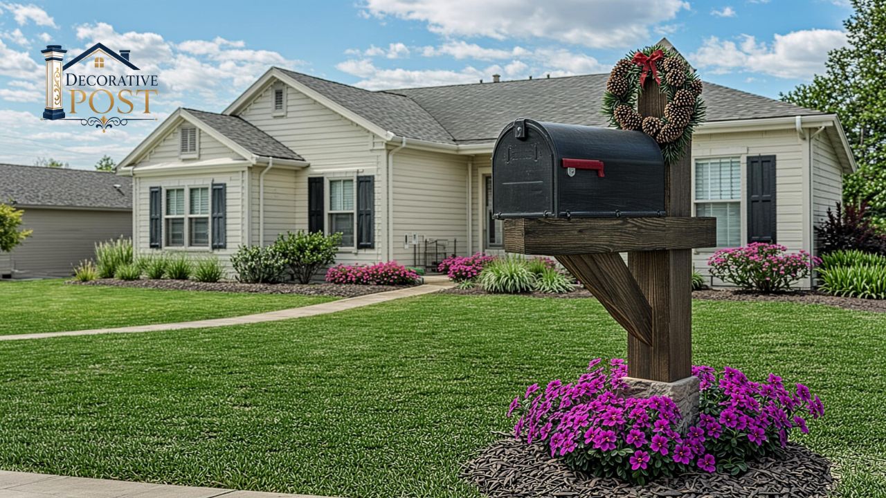 Decorative Mailbox Post Ideas for Better Curb Appeal