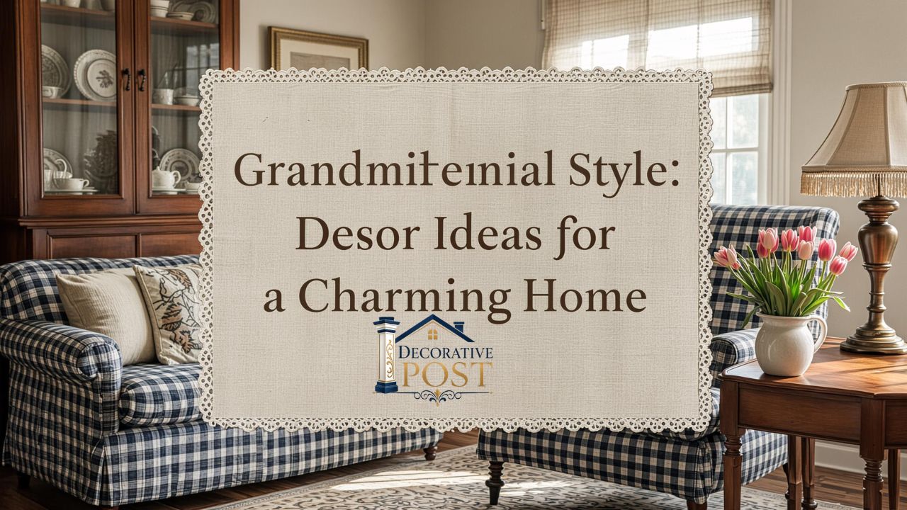 Grandmillennial Style Decor Ideas for a Charming Home
